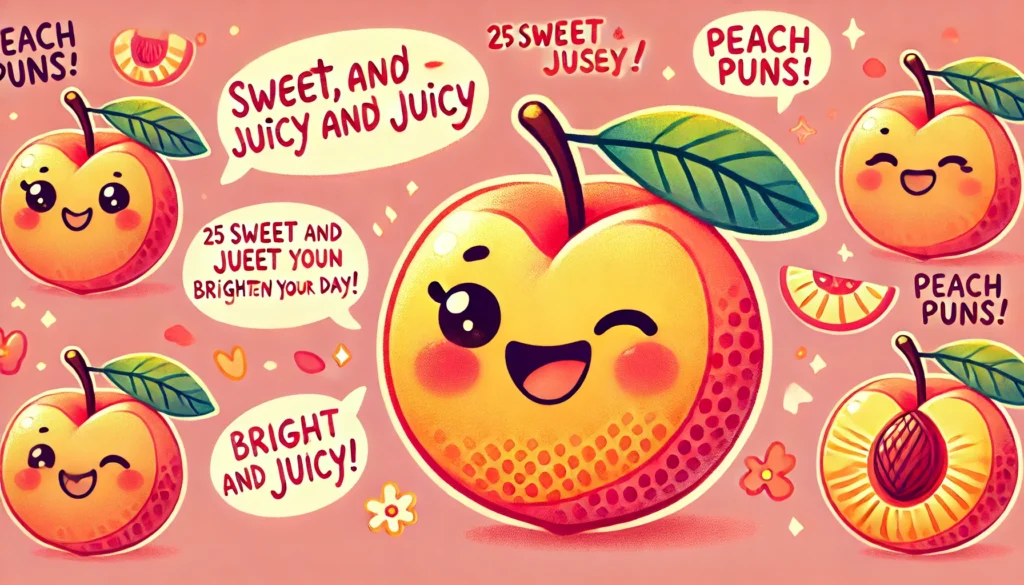 Peach Puns